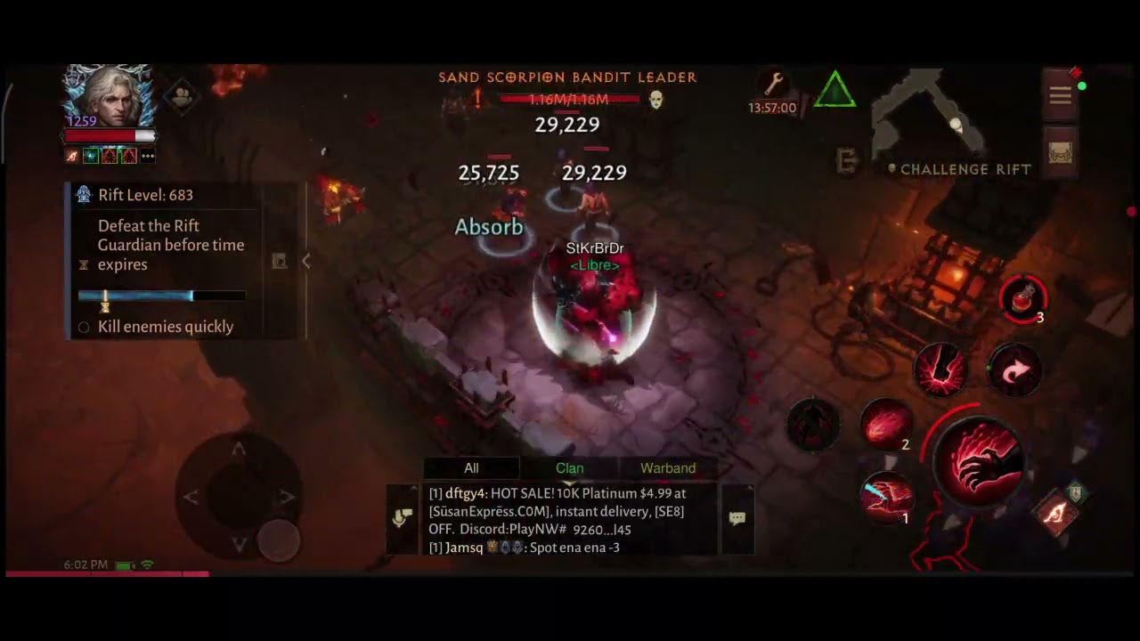 Challenge Rift 683 Diablo Immortal
