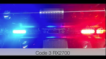 Lightbar Highlight: Code 3 RX2700 LED