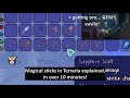 Terraria magic staffs explained in 10 (and few more seconds) minutes! (it's just a stick with magic)