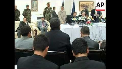 Presser by ISAF and US forces commander