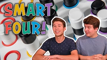 GiiKER Smart Four | A Board Game With An AI Opponent and Moderator | Board Game Preview