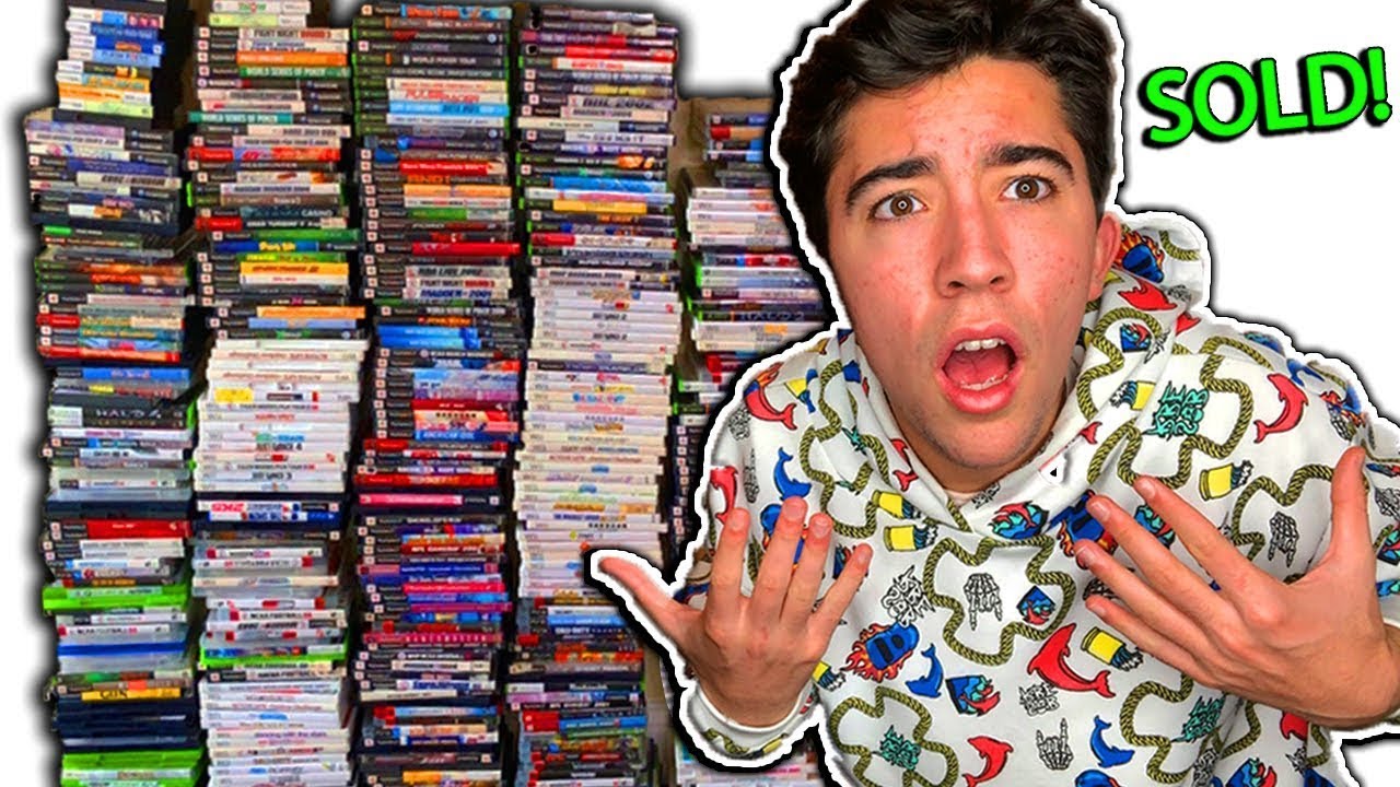 Selling OVER $10,000 Worth of Games to Gamestop! - YouTube