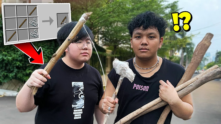 Kita Bertahan Hidup Dengan Resep Crafting Minecraft di Dunia Nyata ...