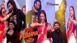 #pushpa 2 Angaaron Song | #Akshara Singh Full video performance in patna | #pushpa2 #alluarjun