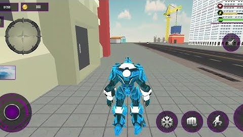 Police Tiger Robot Car Game - Android Gameplay