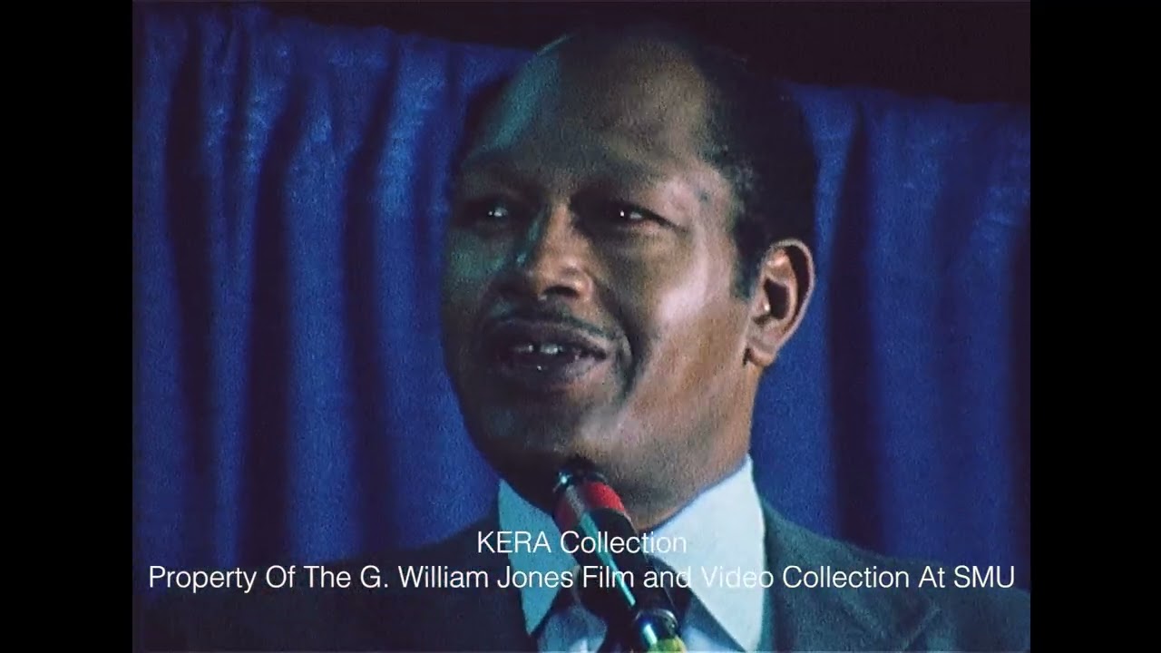 Los Angeles Mayor Tom Bradley Speaks To The Texas Municipal League In Fort Worth - October 1974