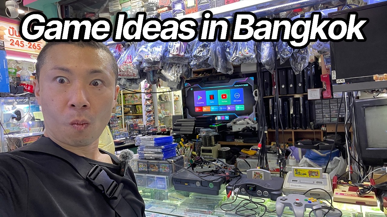 How a Game Developer Explores Bangkok for Game Ideas