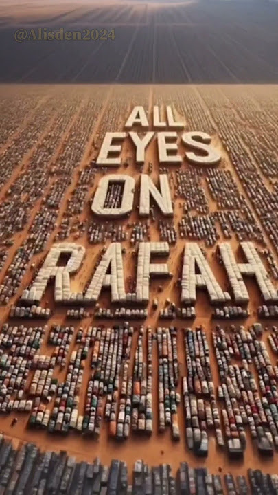 All eyes on Rafah #shorts #alleyesonrafah #youtubeshorts #viral