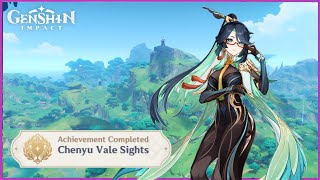 Chenyu Vale Sights | Hidden Achievement | v4.4 Guide | Genshin Impact Chenyu Vale Sights | Hidden Achievement | v4.4 Guide | Genshin Impact