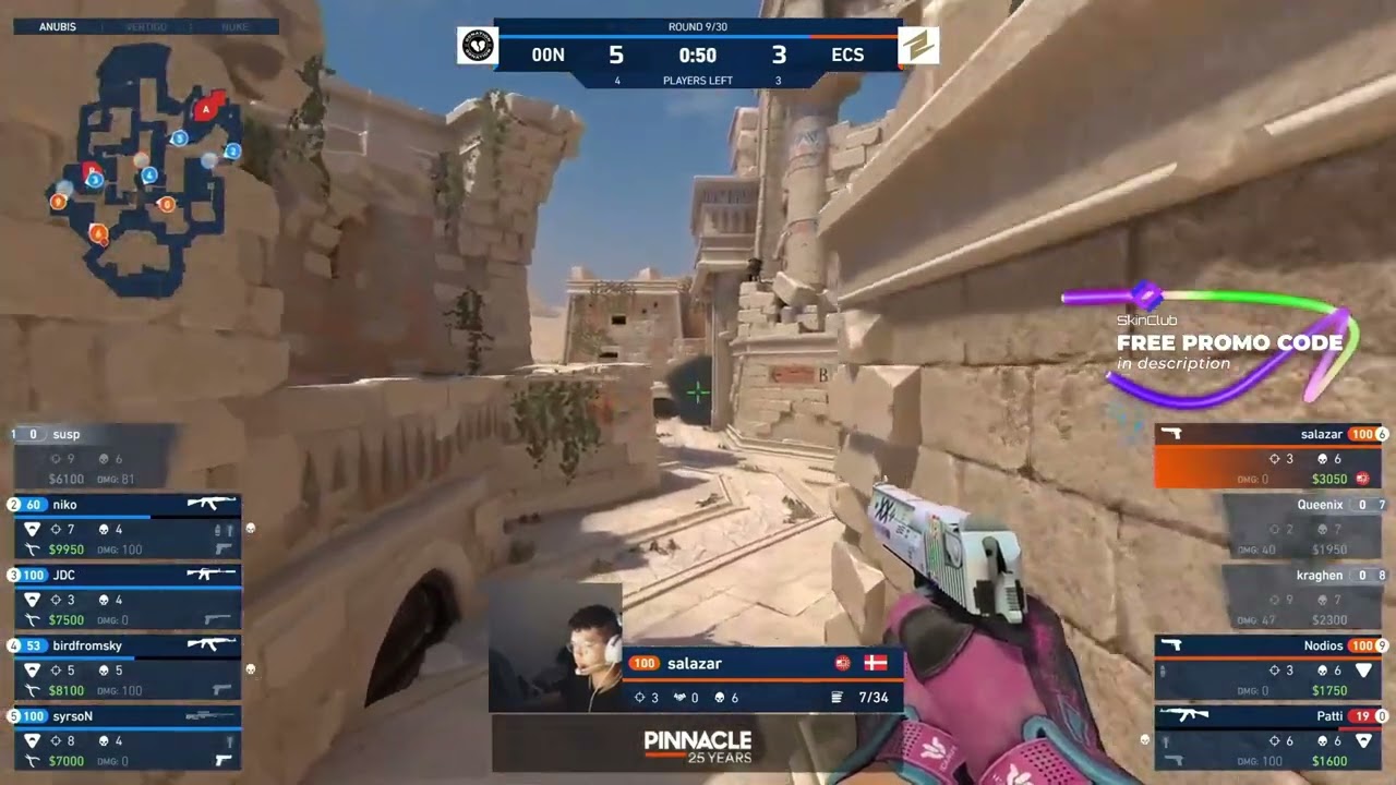 birdfromsky - 4 AK kills against ECS