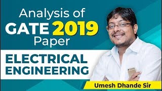 Celebrity Analysis of GATE 2019 Paper | Electrical Engineering Profile