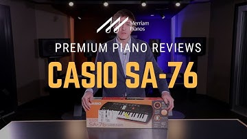 🎹Casio SA-76 Mini Keyboard Review & Demo - 44-Keys, 100 Sounds, 10 Integrated Songs🎹