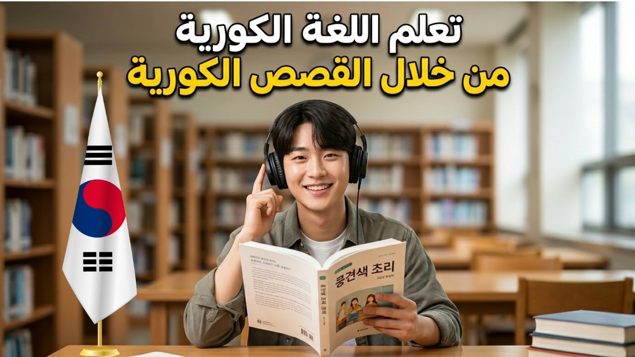 🎧 تدريب استماع للمبتدئين: تعلم اللغة الكورية من خلال قصة 