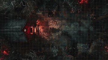 D&D | The Dire Maw Part 1 Grid | Animated Battle Maps