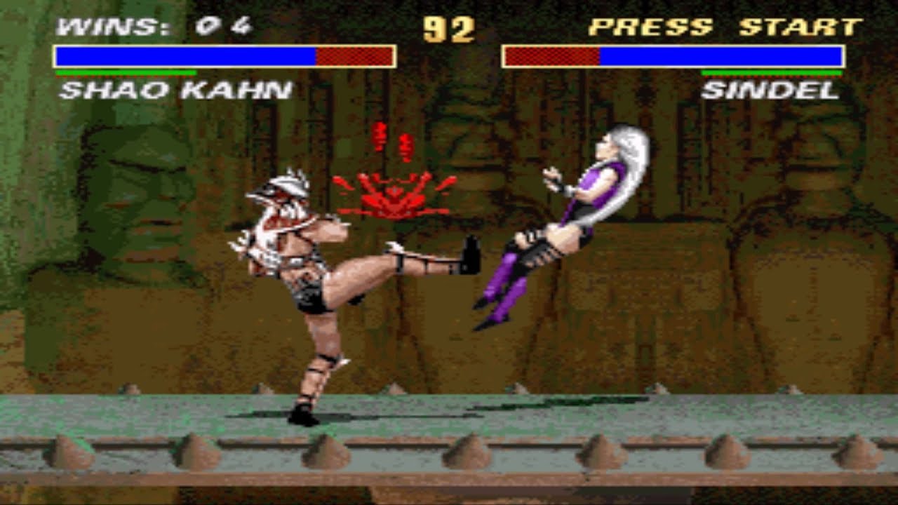 Mortal Kombat 3 [SNES] Shao Kahn in 1P mode YouTube