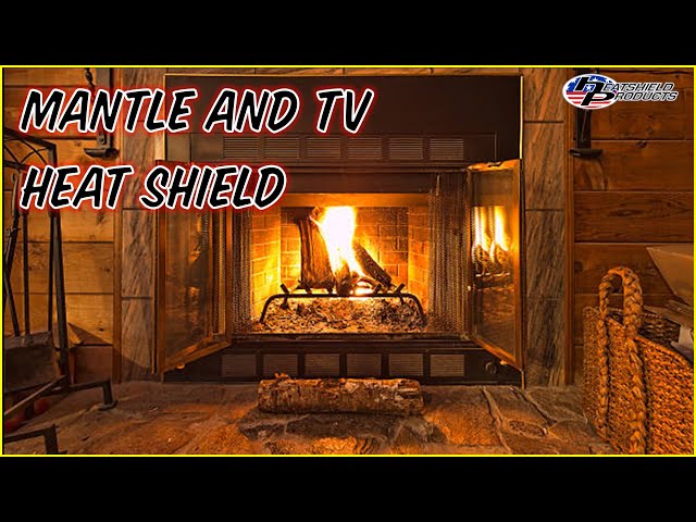 Best Way To Install Mantle, TV or Sound Bar Heat Shield 