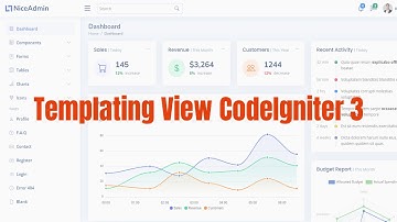 Simple Templating View CodeIgniter 3