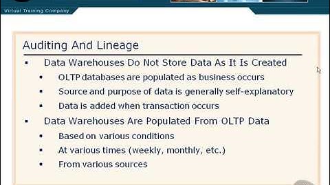 Implementing a Data Warehouse with SQL Server 26 Auditing and Lineage   YouTube
