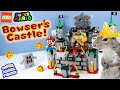 LEGO Super Mario Bowser's Castle Boss Battle with Whomp's Lava Trouble