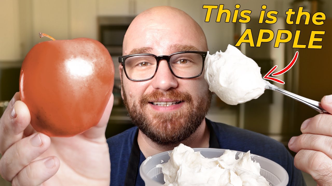 Making Vegan Butter Cream from APPLES