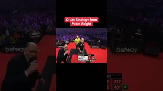Crazy from Peter Wright! 🎯😮 #darts #dartscommunity #pdc #lukelittler