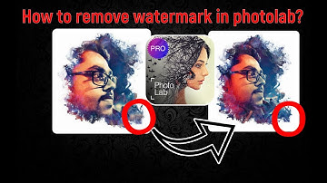 how to remove watermark in photolab?