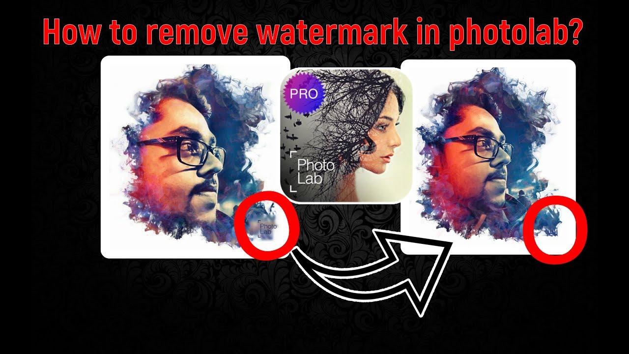how to remove watermark in photolab? YouTube