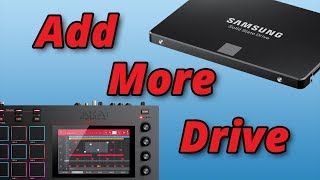 MPC LIVE Hard Drive Install and Format (SSD)