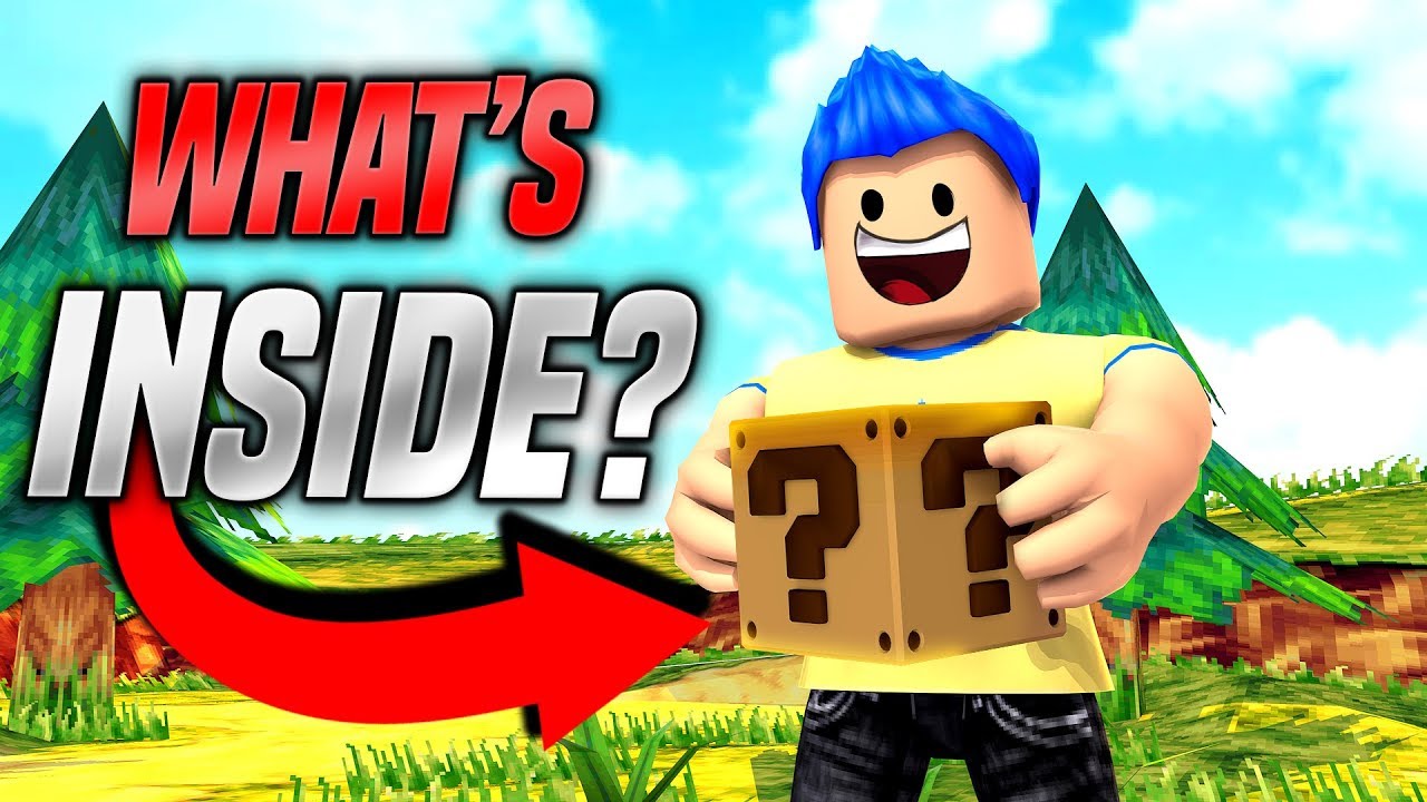 gaming logo WHAT'S INSIDE THIS MYSTERY BOX IN ROBLOX!? *RARE*