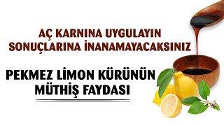 Mucize gibi... Pekmeze limon sıkıp yerseniz vücudunuzda bakın neler oluyor?