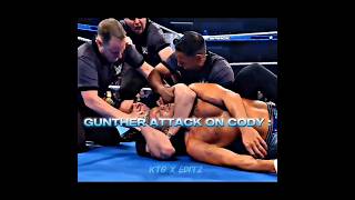 CODY VS GUNTHER AT BACKLASH 🥶 #SHORTS#WWE#KTG x EDITZ