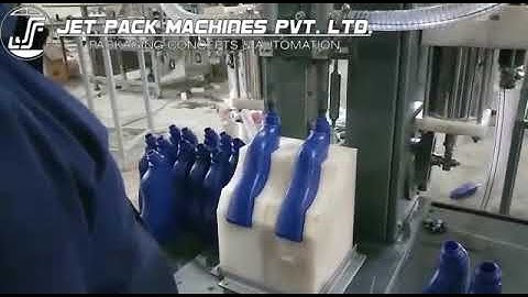 Semi Automatic Toilet Cleaner Filling Machine