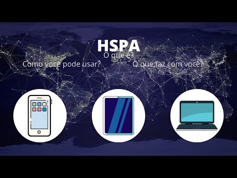 Vídeo: Diferença Entre HSPA E Tecnologia De Rede HSPA +