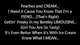 112 - PEACHES & CREAM **(LYRICS ON SCREEN)**