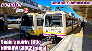 Renfe FEVE! Spain's quirky little NARROW GAUGE trains!