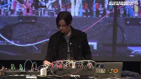 Caterina Barbieri presenting Frap Tools USTA @SUPERBOOTH19