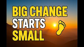 The Power of Small Wins: How Tiny Victories Lead to Big Change