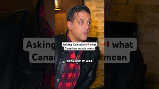 Asking Canadian Legend what Canadian words mean...George Stroumboulopoulos