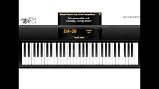 Virtual Piano - Bad Apple ( Theme )