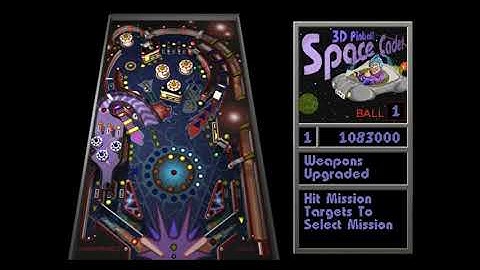 3D Pinball Space Cadet but I start as a Lieutenant
