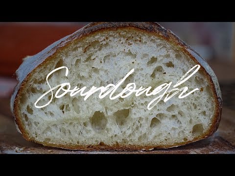 집에서 발효종으로 사워도우 브래드 굽는방법, how to make sourdough bread at home.