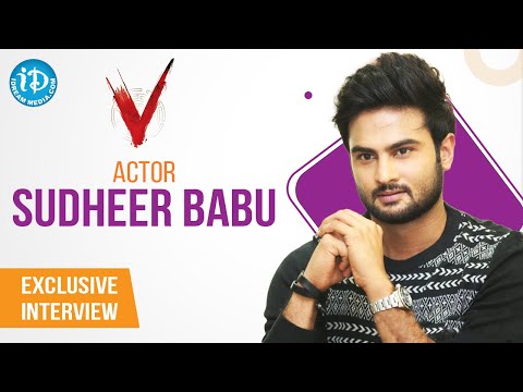 Actor Sudheer Babu Latest Exclusive Interview | V Movie | Nani | Nivetha Thomas | Aditi Rao Hydari