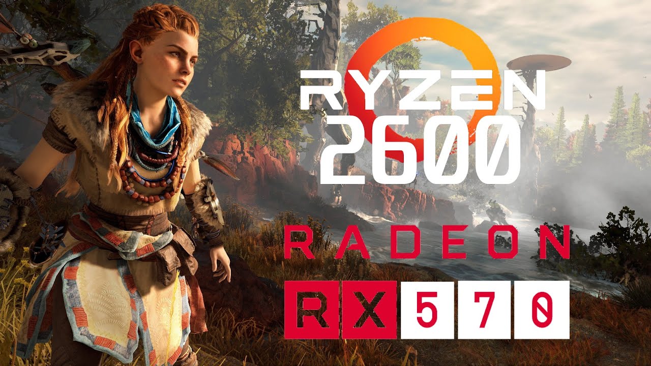 RX570 8GB / Ryzen 5 2600 ☀ Horizon Zero Dawn / Все локации.