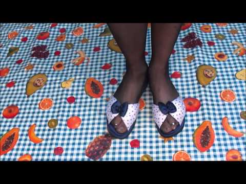 Wearing Slippers 01