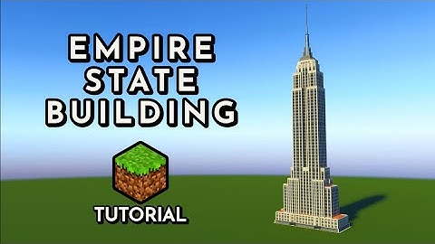 How to Build The Empire State Building in Minecraft | Tutorial