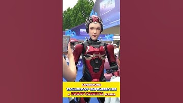 Experiencing #Technology-Empowered #Life at #Robot #Carnival in Central #China #fyp #fypシ #china