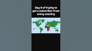 Day 8 of trying to get a subscriber from every country #shorts