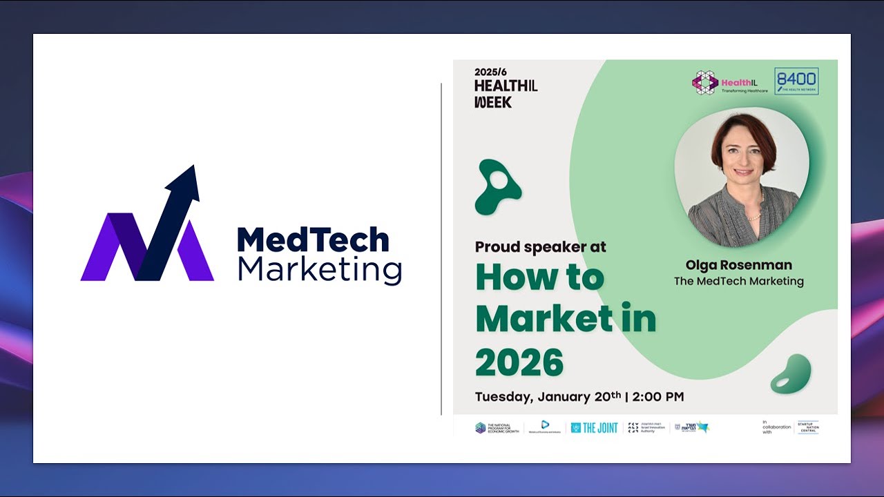 How to Market in 2026? HealthIL Marketing Innovation Workshop - YouTube