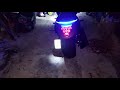 Revo Integrated tail light and Knight Rider Gen. 5 [Suzuki Boulevard M109r]