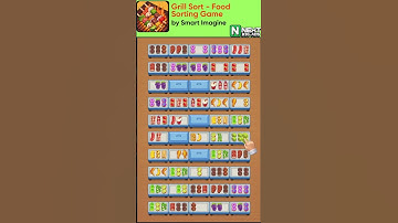 🍖 Grill Sort – Food Sorting Game by Smart Imagine | NextBigAds | Ad Intelligence #nextbigads
